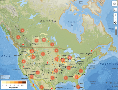 wildfire map of the usa